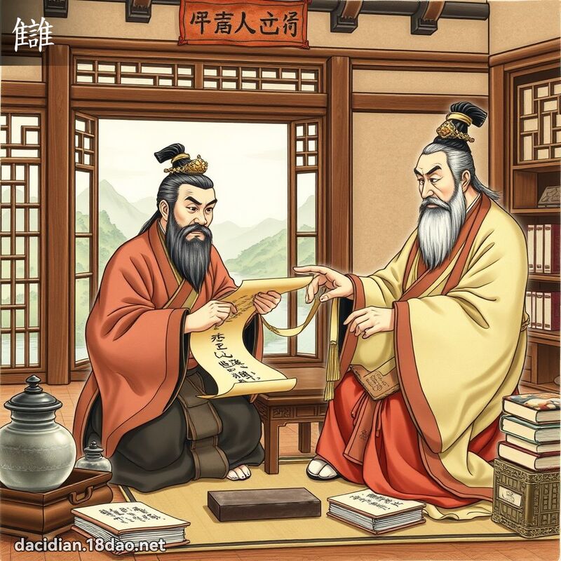 讎 - 国语大辞典配图