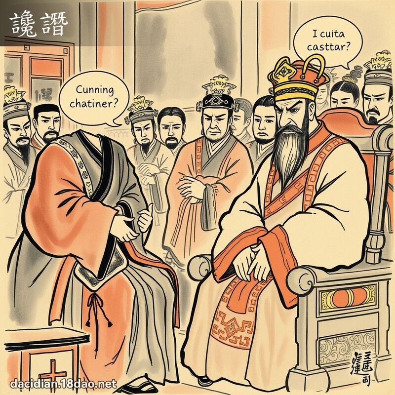讒譖 - 國語大辭典配圖