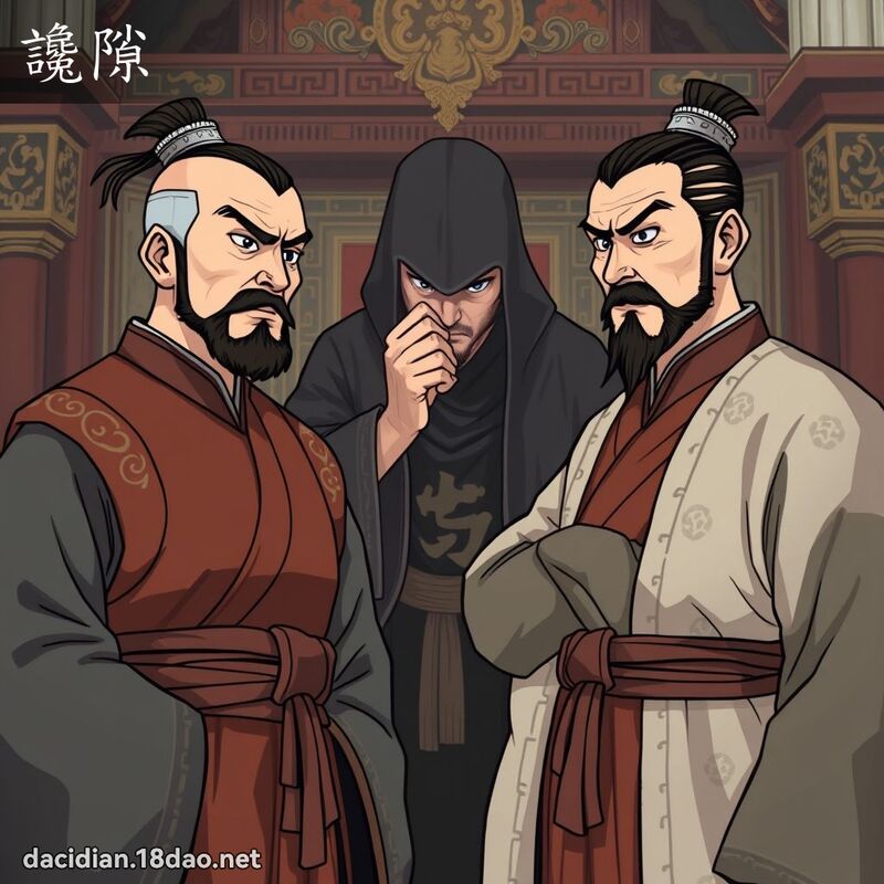 谗隙 - 国语大辞典配图
