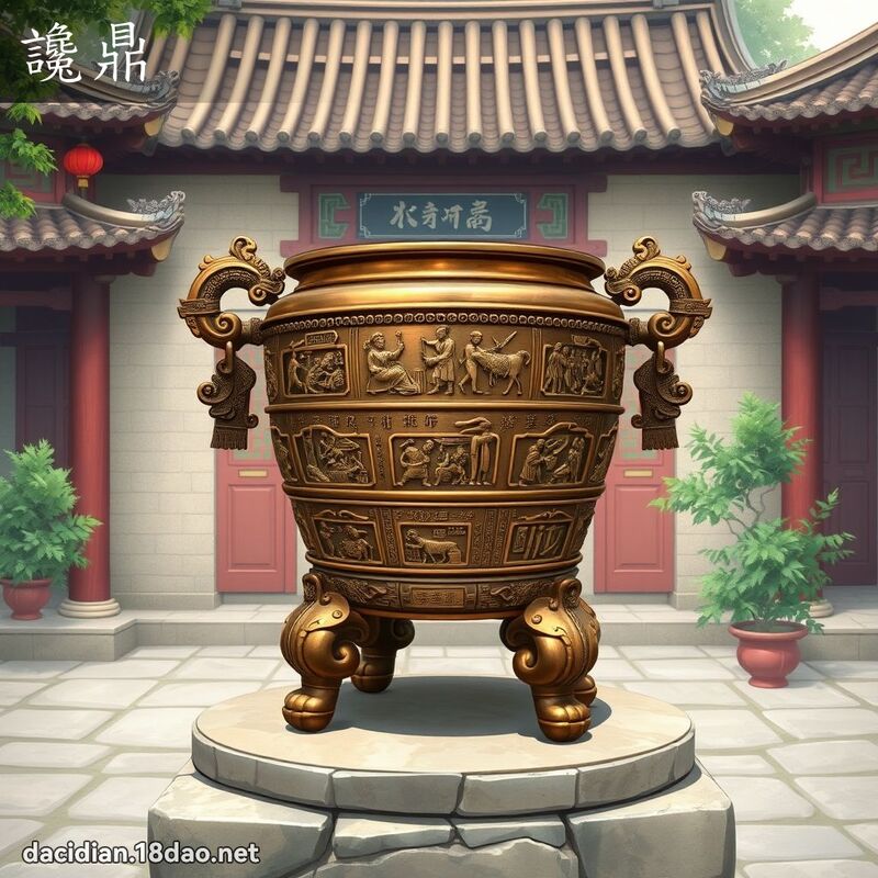 讒鼎 - 國語大辭典配圖