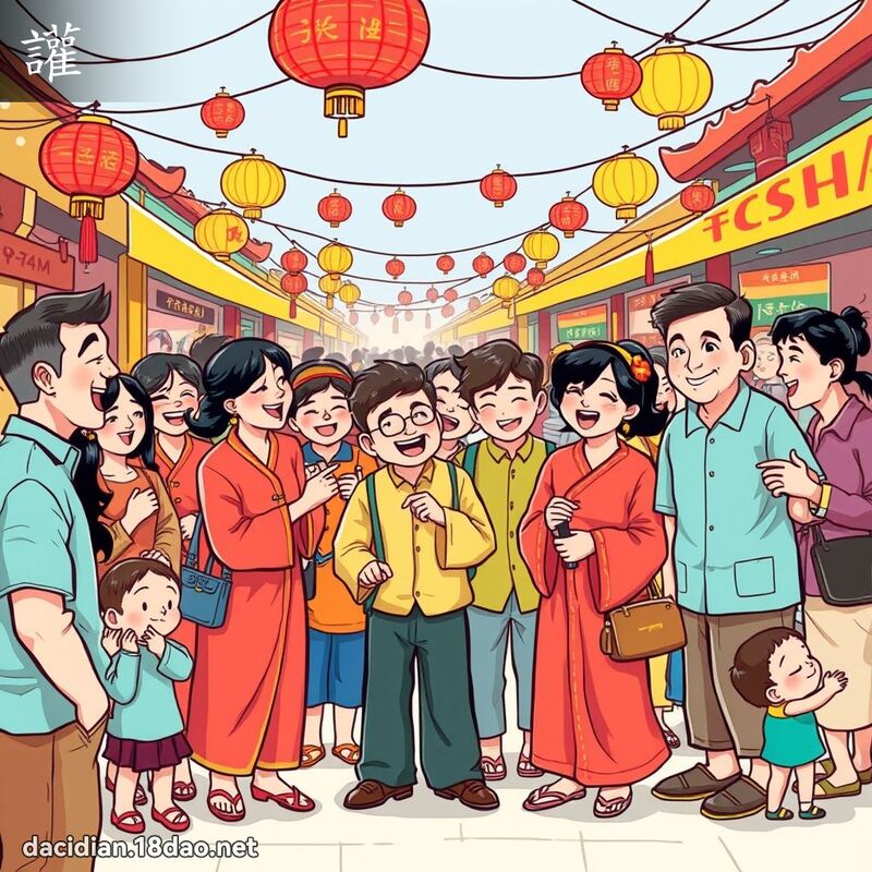 讙 - 国语大辞典配图