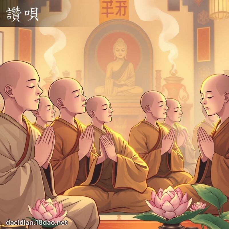 讚唄 - 国语大辞典配图
