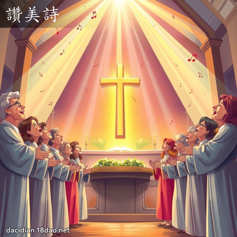 讚美诗 - 国语大辞典配图
