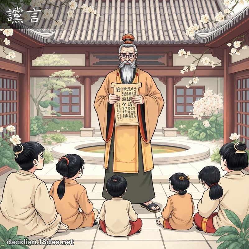 讜言 - 国语大辞典配图