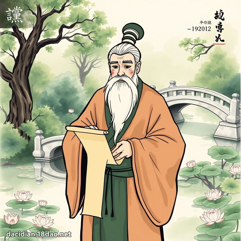 讜 - 国语大辞典配图