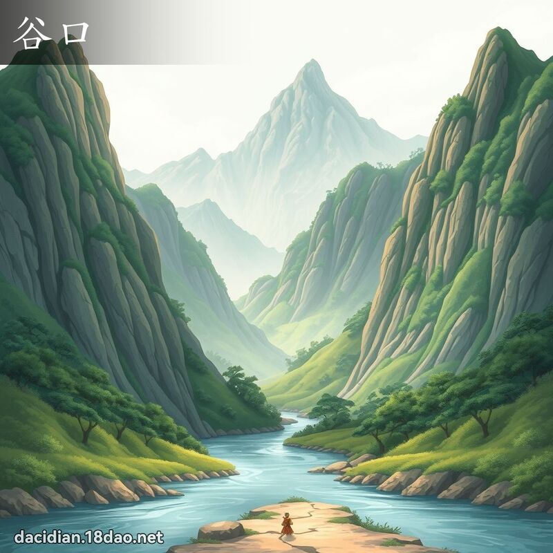 谷口 - 國語大辭典配圖
