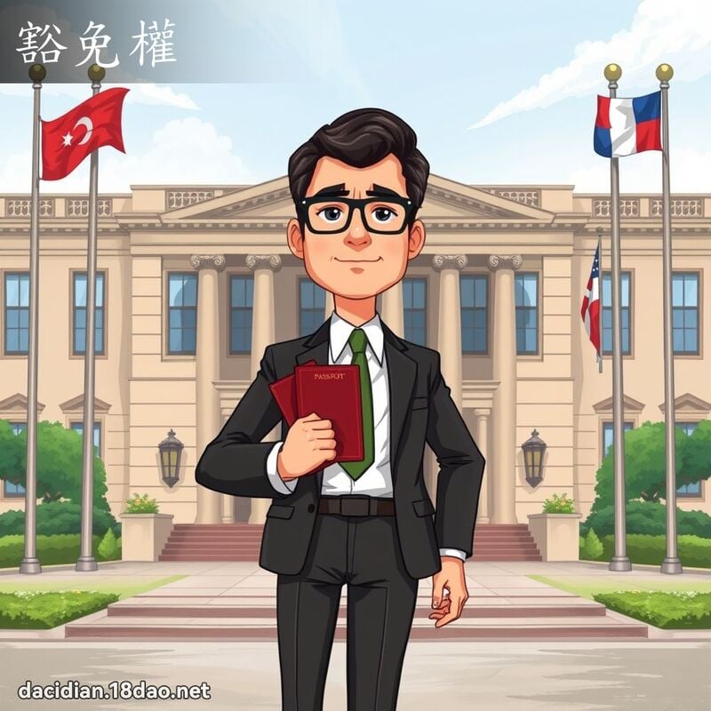 豁免权 - 国语大辞典配图