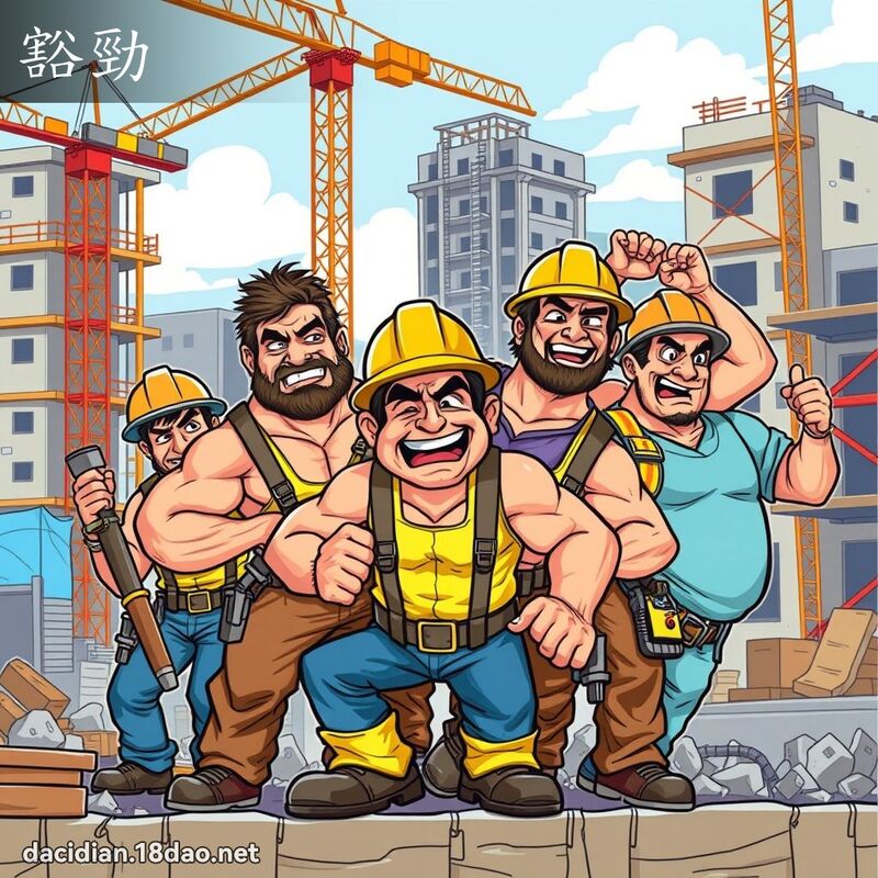 豁劲 - 国语大辞典配图