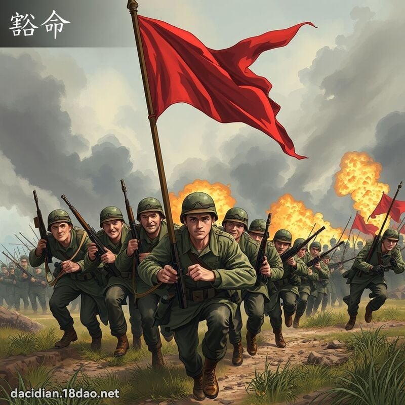 豁命 - 国语大辞典配图
