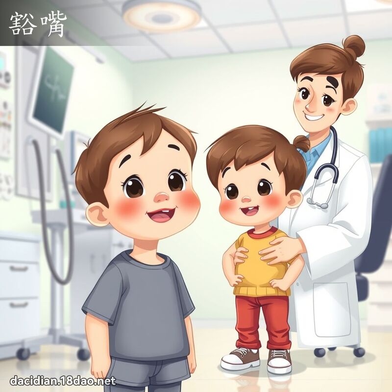 豁嘴 - 國語大辭典配圖