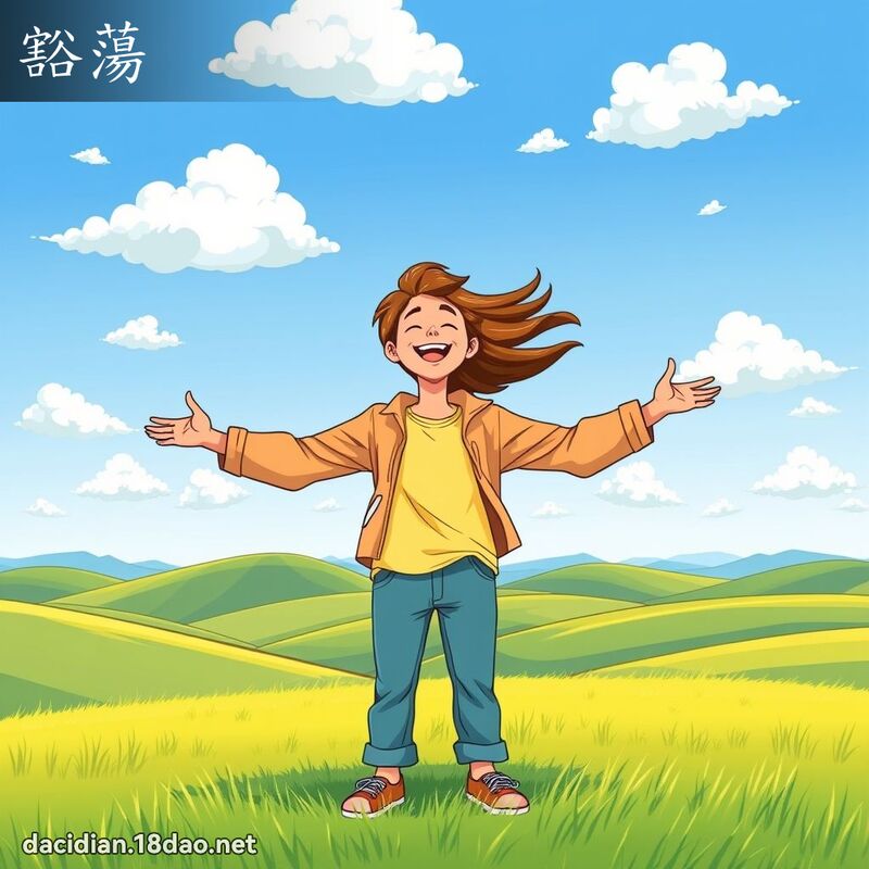 豁蕩 - 國語大辭典配圖