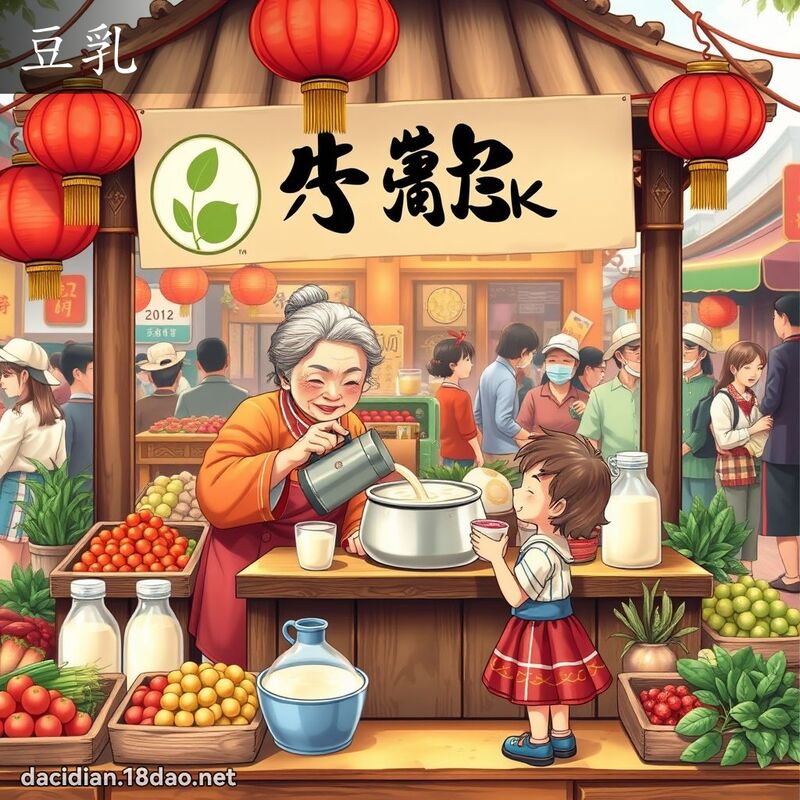 豆乳 - 國語大辭典配圖