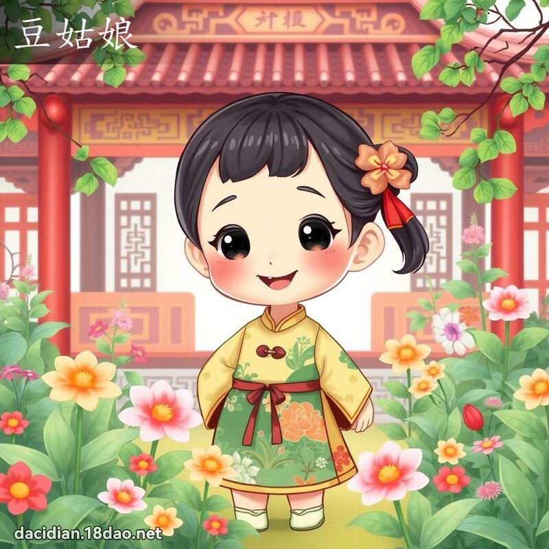 豆姑娘 - 国语大辞典配图