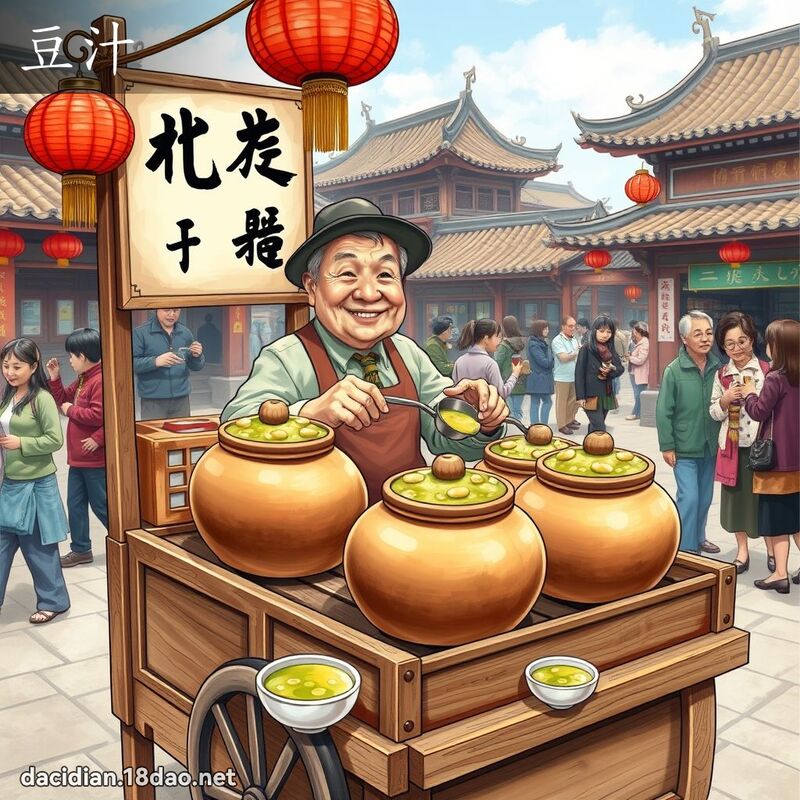 豆汁 - 國語大辭典配圖