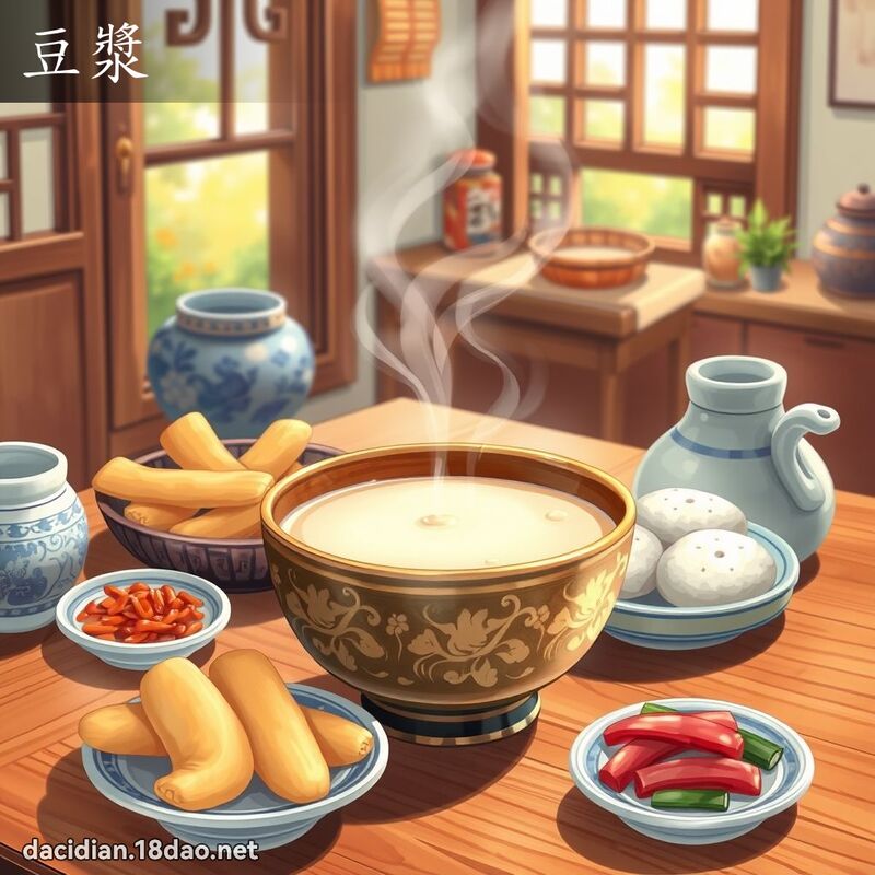 豆漿 - 國語大辭典配圖