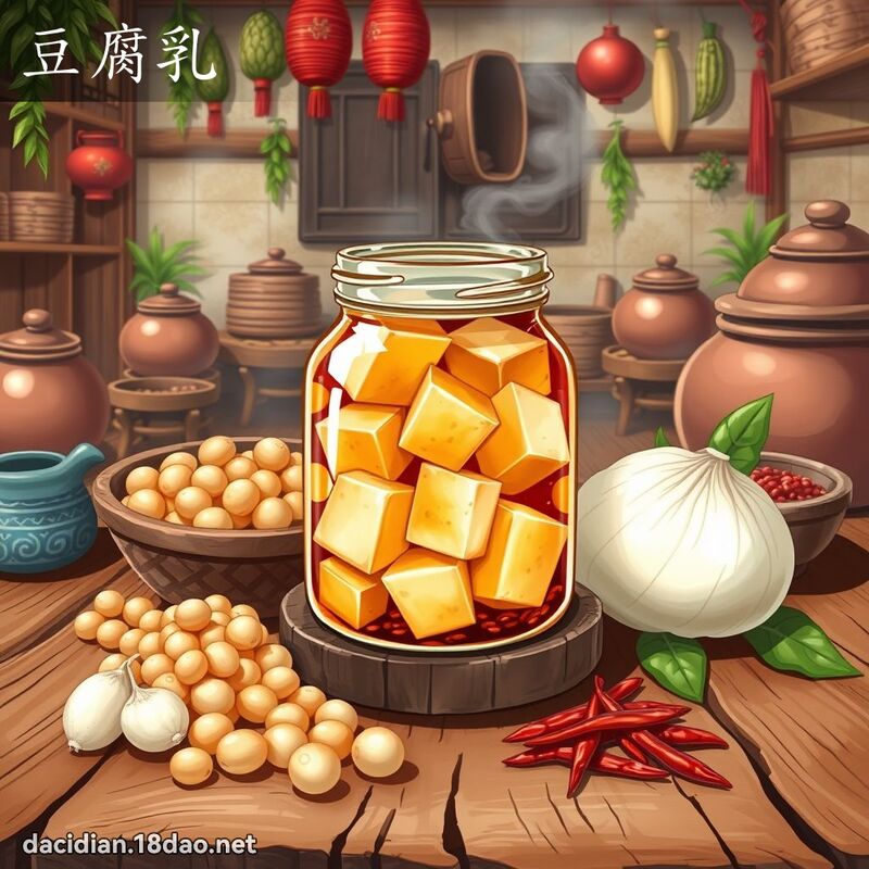 豆腐乳 - 國語大辭典配圖