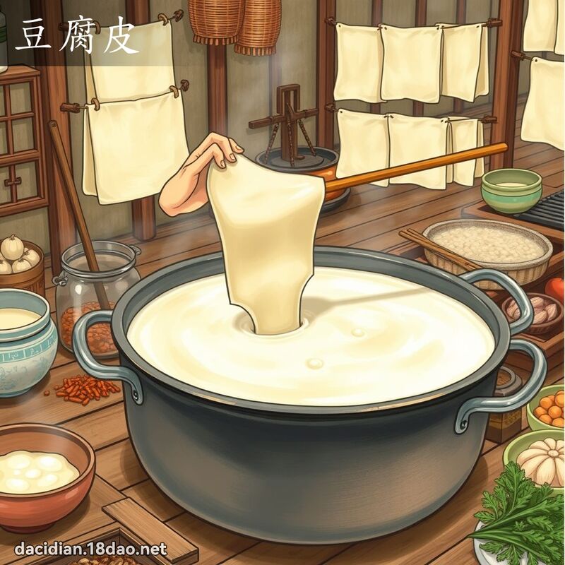 豆腐皮 - 國語大辭典配圖