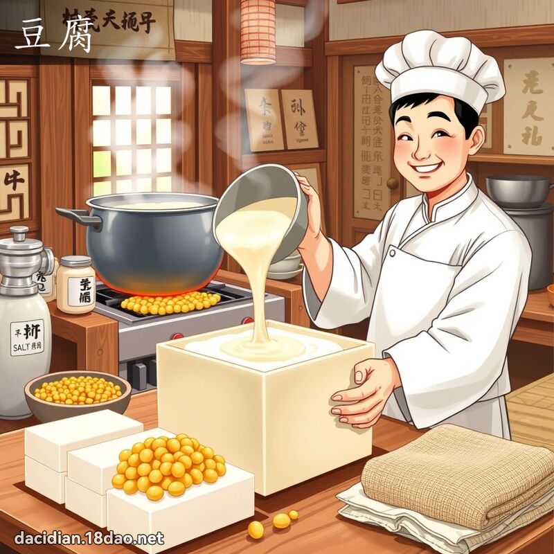 豆腐 - 國語大辭典配圖