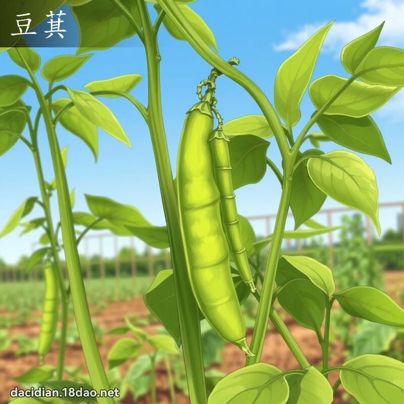 豆萁 - 國語大辭典配圖