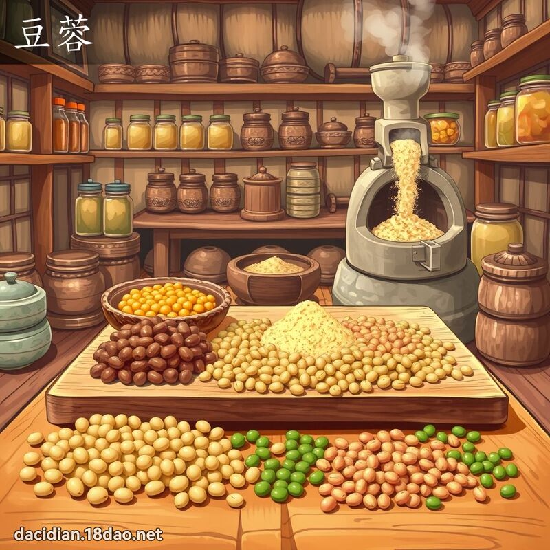 豆蓉 - 国语大辞典配图