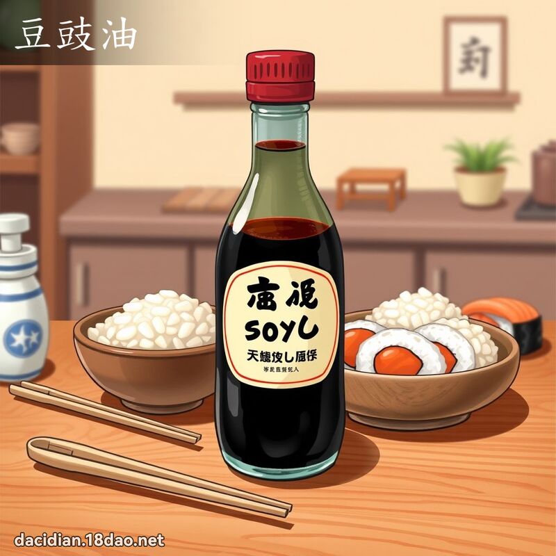 豆豉油 - 国语大辞典配图