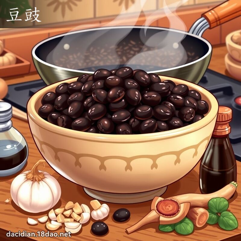 豆豉 - 國語大辭典配圖
