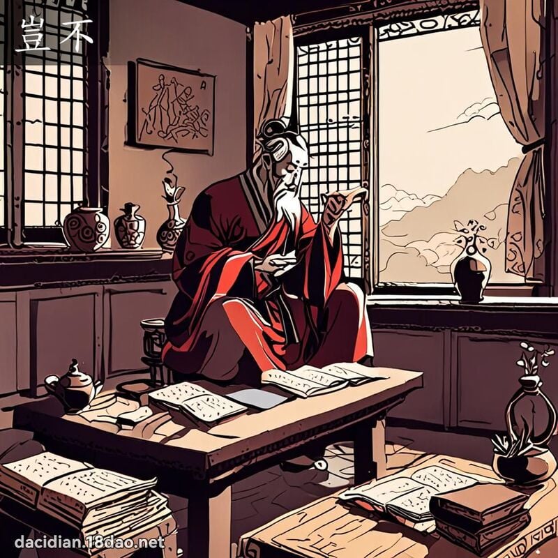 豈不 - 國語大辭典配圖
