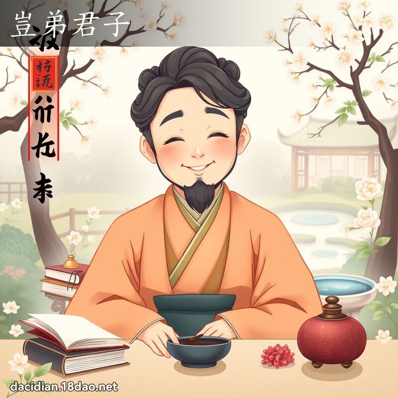 豈弟君子 - 國語大辭典配圖