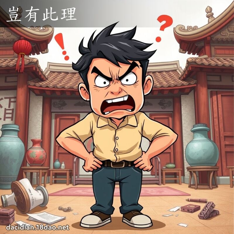 豈有此理 - 國語大辭典配圖