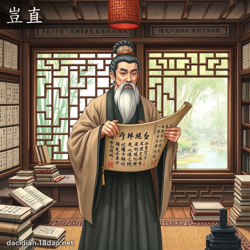豈直 - 國語大辭典配圖