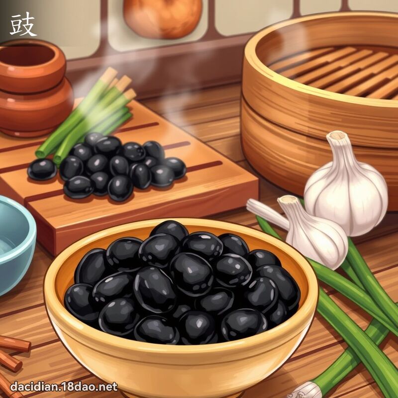 汉字: 豉 (多音字)