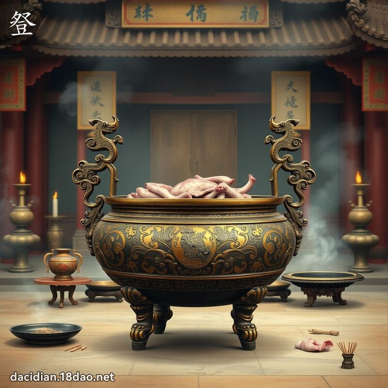 豋 - 國語大辭典配圖