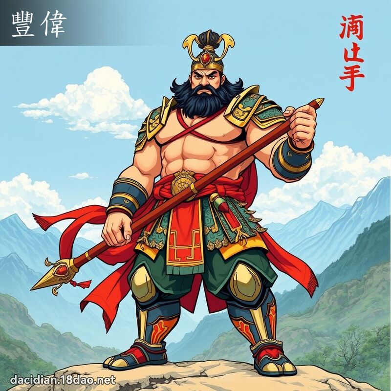 丰伟 - 国语大辞典配图