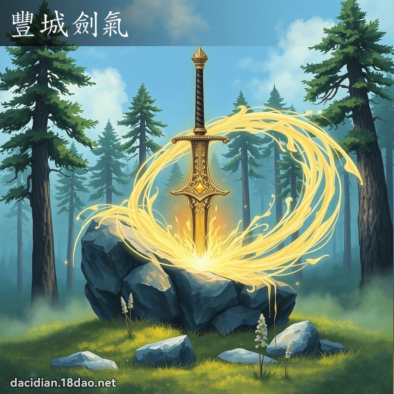 丰城剑气 - 国语大辞典配图