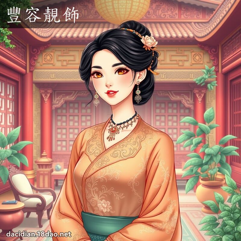 豐容靚飾 - 國語大辭典配圖