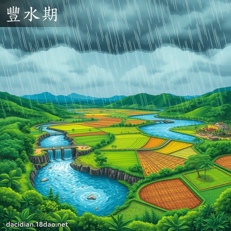 豐水期 - 國語大辭典配圖