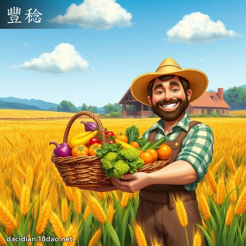 豐稔 - 國語大辭典配圖