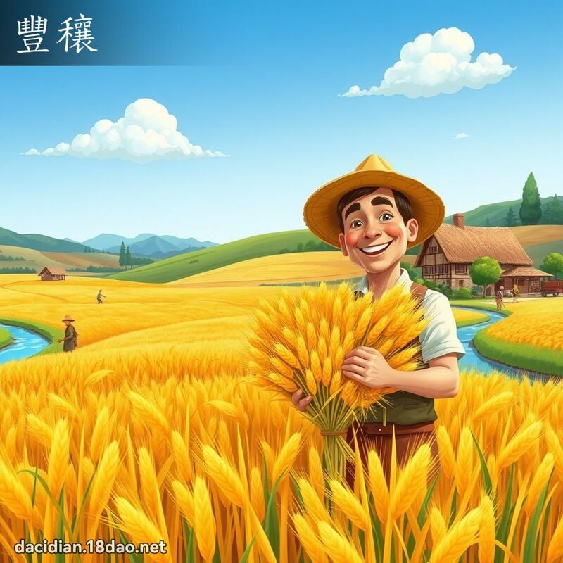 丰穰 - 国语大辞典配图