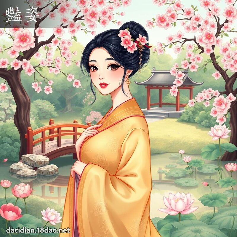 豔姿 - 國語大辭典配圖