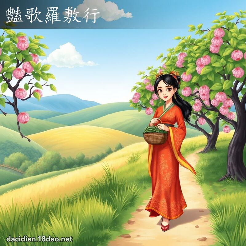 豔歌羅敷行 - 國語大辭典配圖