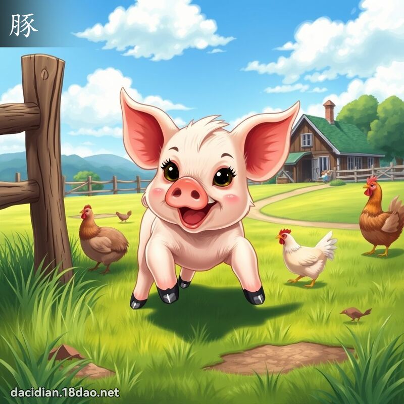 豚 - 國語大辭典配圖