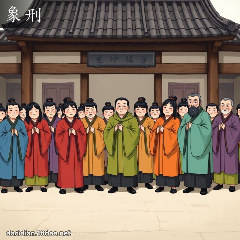 象刑 - 国语大辞典配图