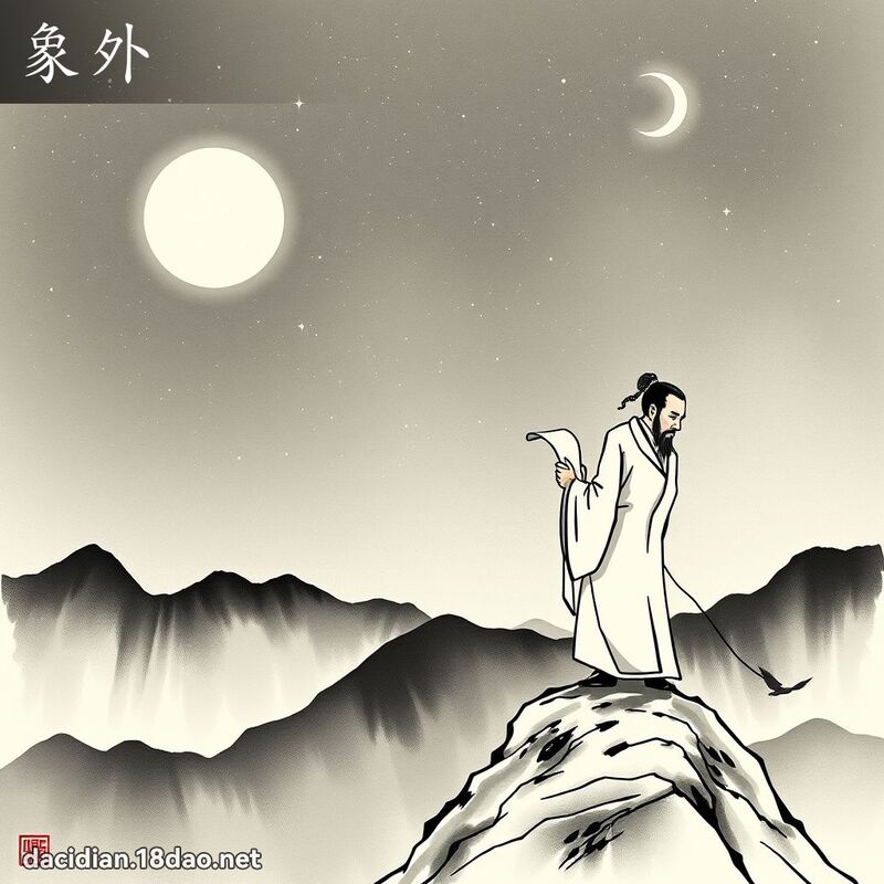 象外 - 國語大辭典配圖
