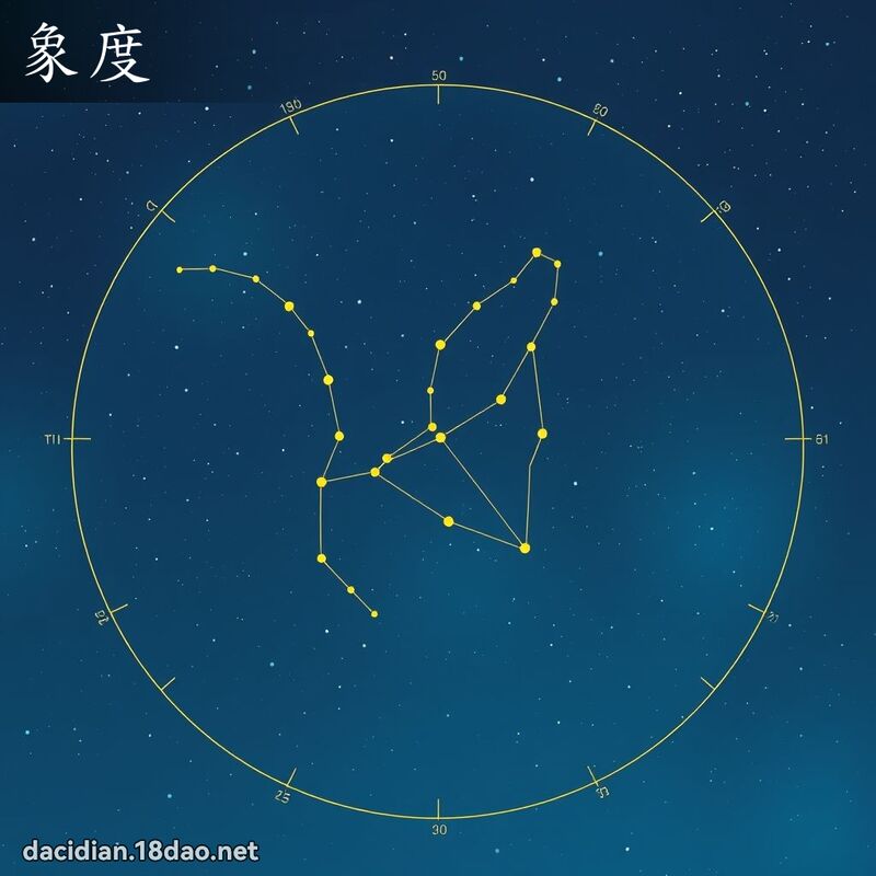 象度 - 国语大辞典配图