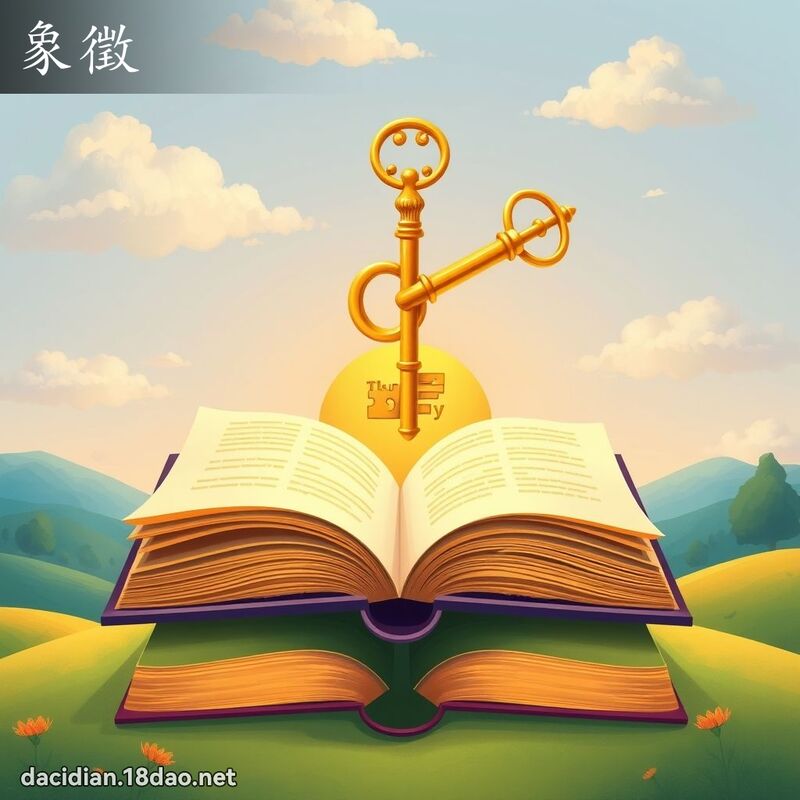 象征 - 国语大辞典配图