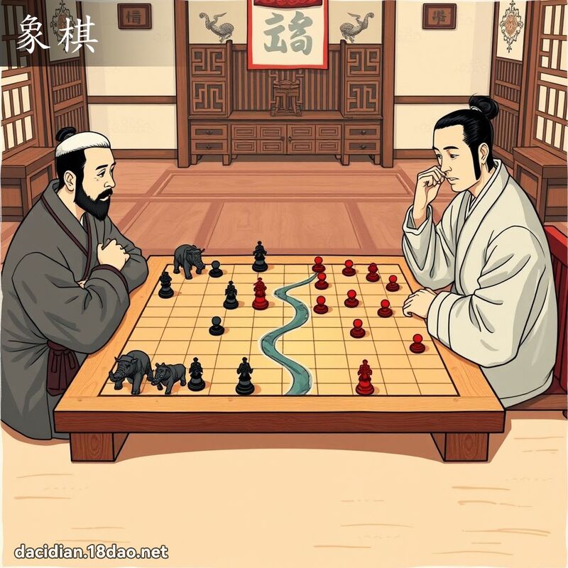 象棋 - 国语大辞典配图