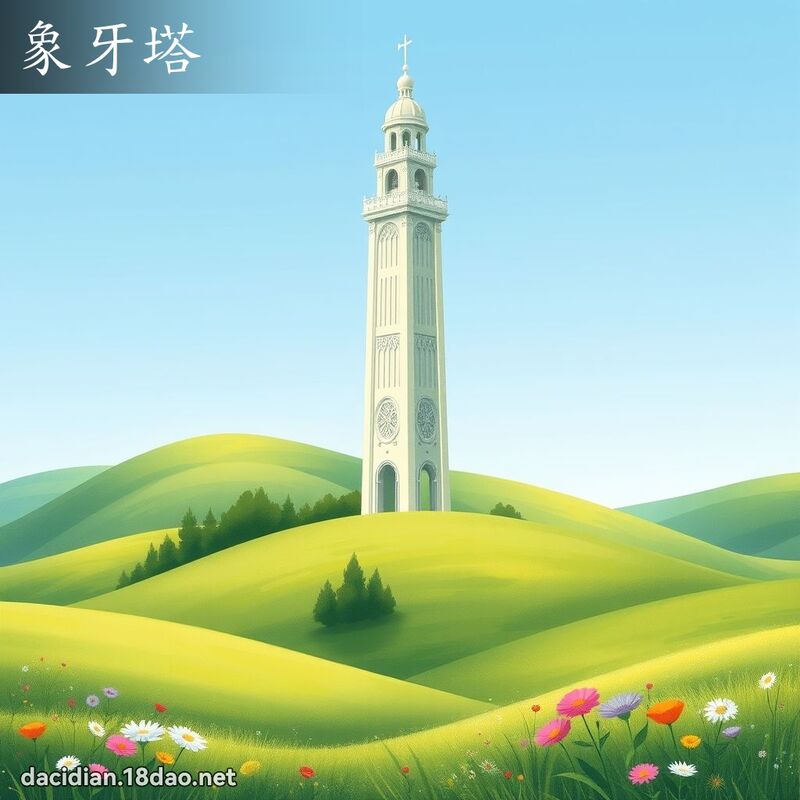 象牙塔 - 国语大辞典配图
