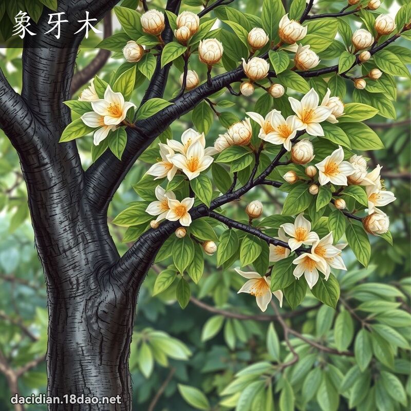 象牙木 - 國語大辭典配圖