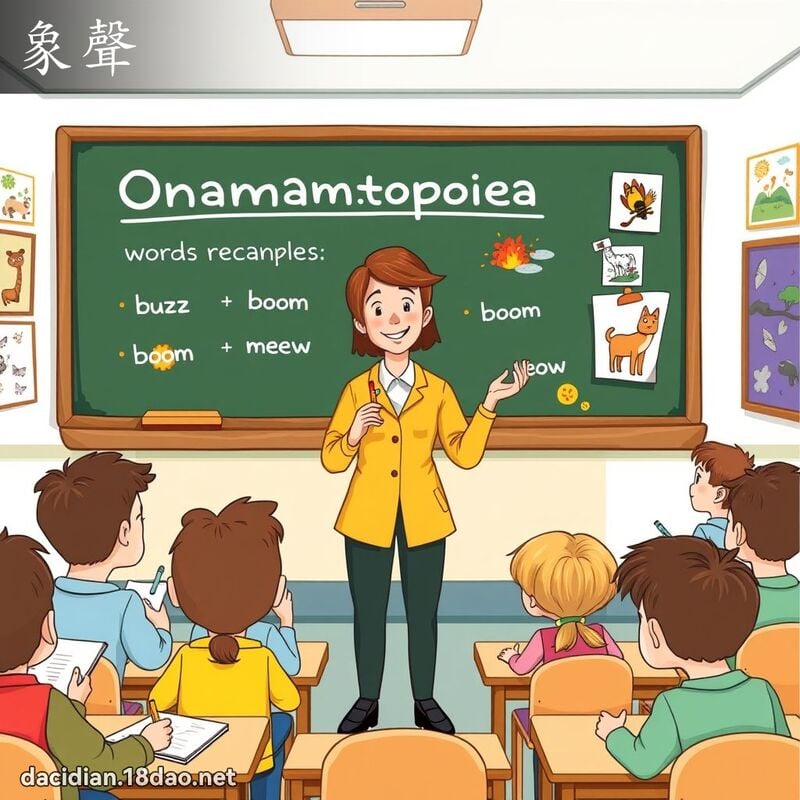 象声 - 国语大辞典配图