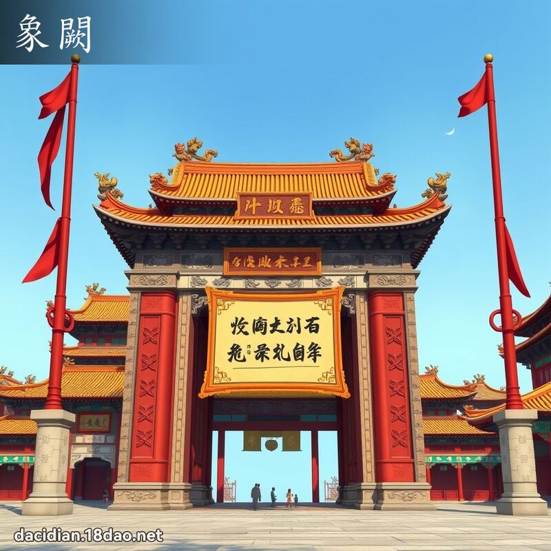 象闕 - 国语大辞典配图